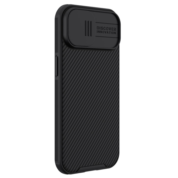 Pancéřové pouzdro Nillkin pro iPhone 15, CamShield Pro, černé