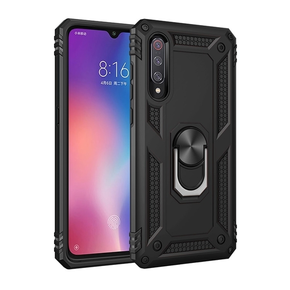 Pancéřové pouzdro pro Samsung Galaxy A50 / A30s, Nox Case Ring, černé