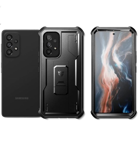 Pancéřové pouzdro pro Samsung Galaxy A53 5G, Dexnor Full Body, černé