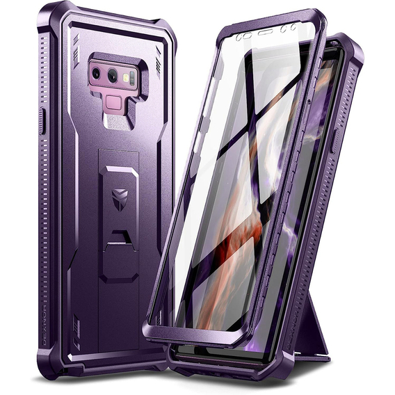 Pancéřové pouzdro pro Samsung Galaxy Note 9, Dexnor Full Body, fialové