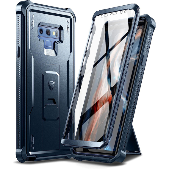 Pancéřové pouzdro pro Samsung Galaxy Note 9, Dexnor Full Body, námořnicky modré