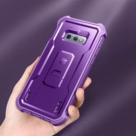 Pancéřové pouzdro pro Samsung Galaxy S10e, Dexnor Full Body, fialové