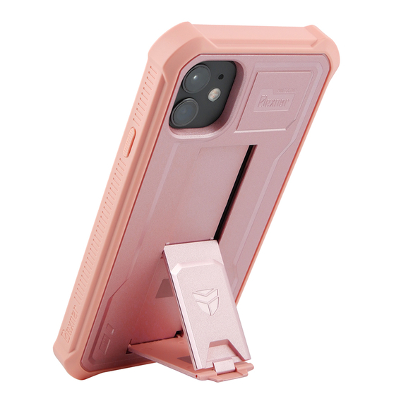 Pancéřové pouzdro pro iPhone 11, Dexnor Full Body, růžové rose gold