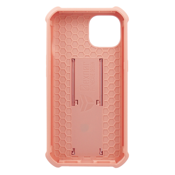 Pancéřové pouzdro pro iPhone 13 / 14, Dexnor Full Body, růžové rose gold