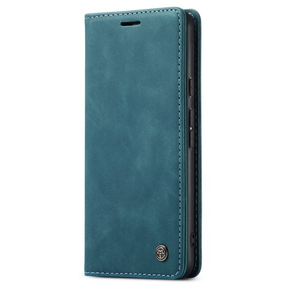 Pouzdro CASEME pro Google Pixel 7, Leather Wallet Case, tyrkysové