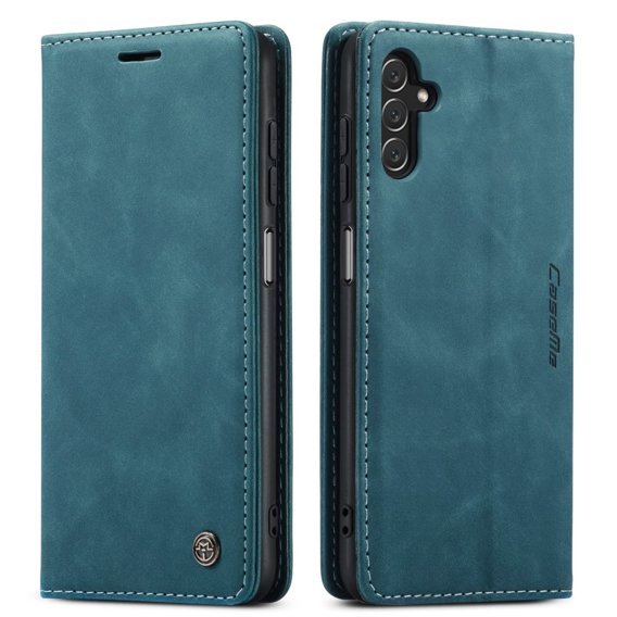 Pouzdro CASEME pro Samsung Galaxy A04S / A13 5G, Leather Wallet Case, zelené