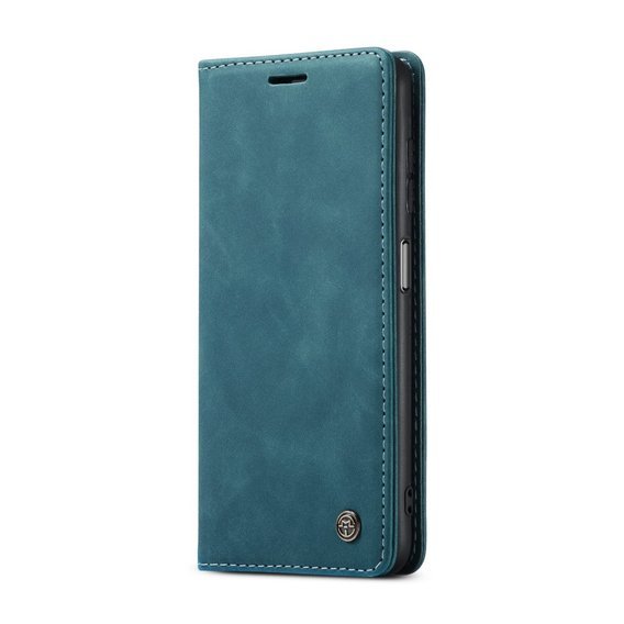 Pouzdro CASEME pro Samsung Galaxy A12 / M12 / A12 2021, Leather Wallet Case, modré