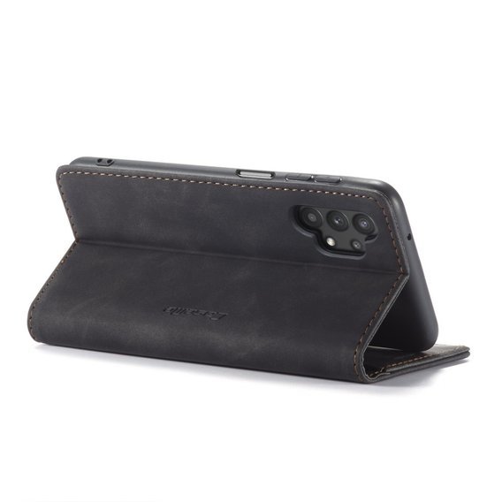 Pouzdro CASEME pro Samsung Galaxy A32 5G, Leather Wallet Case, černé