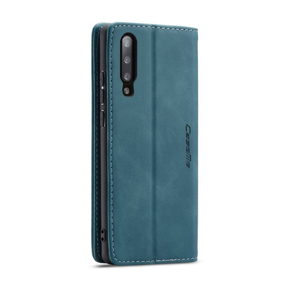 Pouzdro CASEME pro Samsung Galaxy A50, Leather Wallet Case, modré