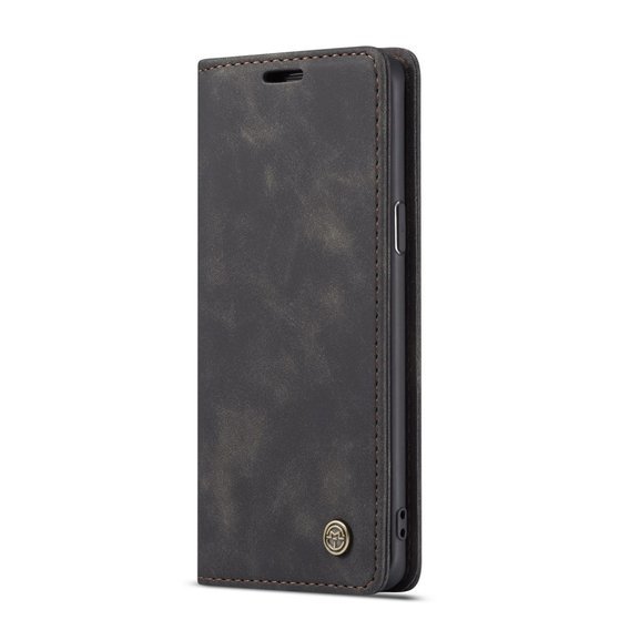 Pouzdro CASEME pro Samsung Galaxy S9, Leather Wallet Case, černé