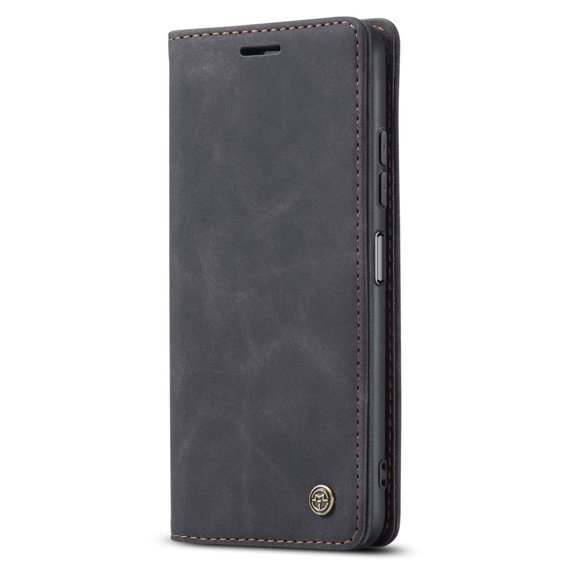 Pouzdro CASEME pro Xiaomi Redmi Note 11 Pro 4G/5G, Leather Wallet Case, černé