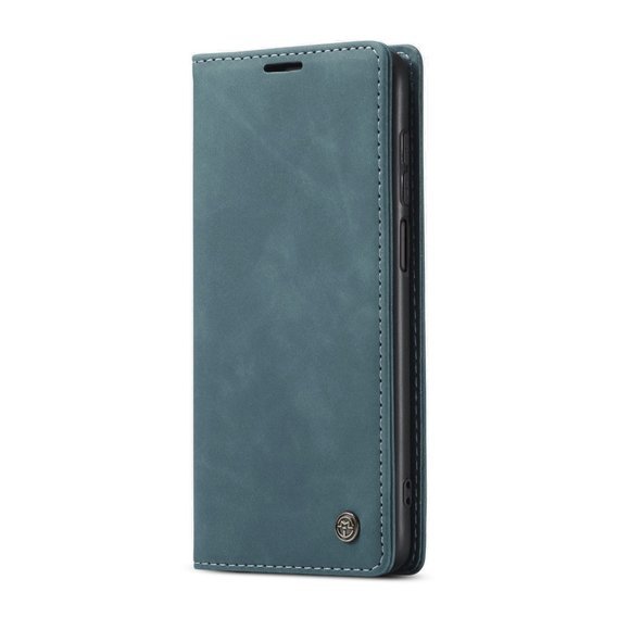 Pouzdro CASEME pro Xiaomi do Redmi Note 9s / 9 Pro, Leather Wallet Case, modré