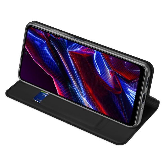 Pouzdro Dux Ducis pro Xiaomi Redmi Note 12 5G / POCO X5 5G, Skinpro, černé