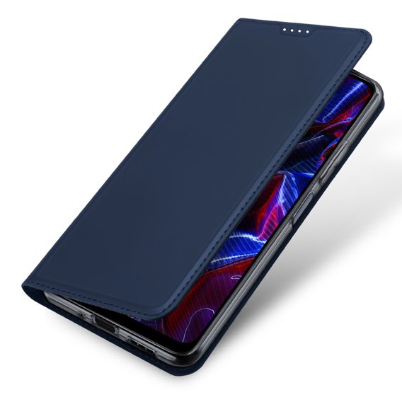 Pouzdro Dux Ducis pro Xiaomi Redmi Note 12 5G / POCO X5 5G, Skinpro, námořnicky modré