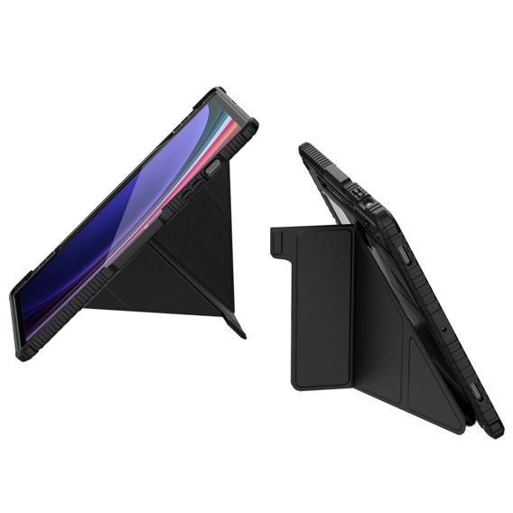 Pouzdro Nillkin pro Samsung Galaxy Tab S9+, s prostorem pro stylus, černé