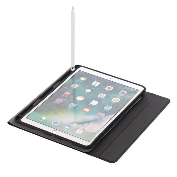 Pouzdro + klávesnice iPad 7/8/9 10.2 2019/2020/2021, Pen Slot, černé