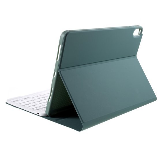 Pouzdro + klávesnice iPad Air 10.9 4 2020 / Air 5 2022, tmavě zelené