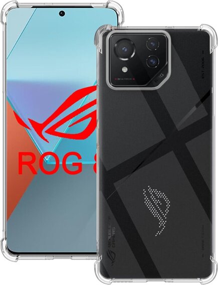 Pouzdro pro ASUS ROG Phone 8 Pro, Dropproof, průhledné