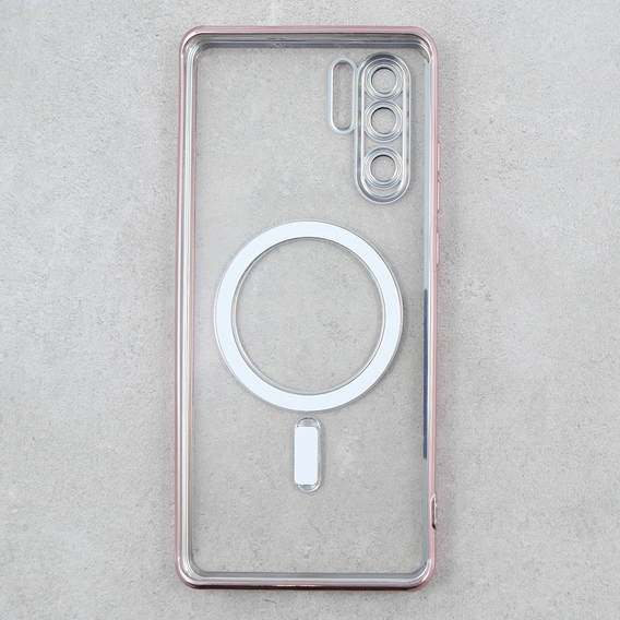 Pouzdro pro Huawei P30 Pro, MagSafe Hybrid, růžové