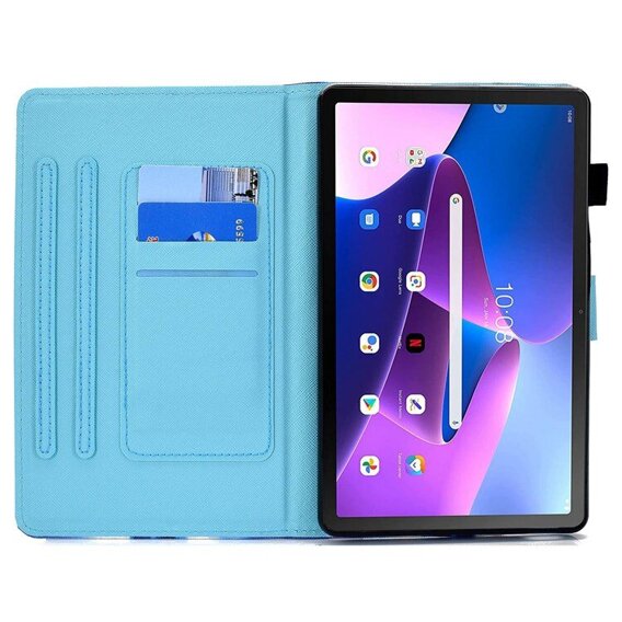 Pouzdro pro Lenovo Tab M10 Plus 10.6 Gen 3 TB-125F TB-128F, Smartcase, panda