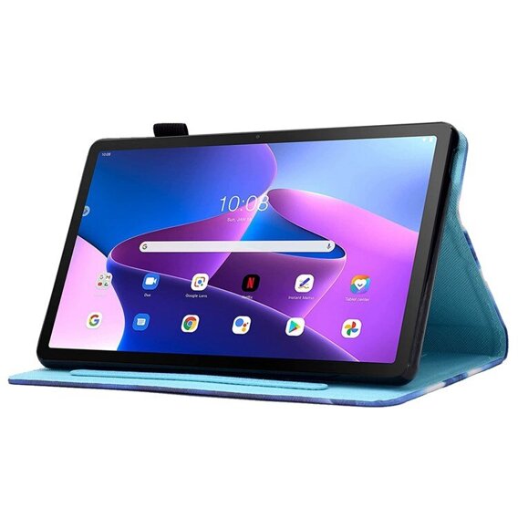 Pouzdro pro Lenovo Tab M10 Plus 10.6 Gen 3 TB-125F TB-128F, Smartcase, panda