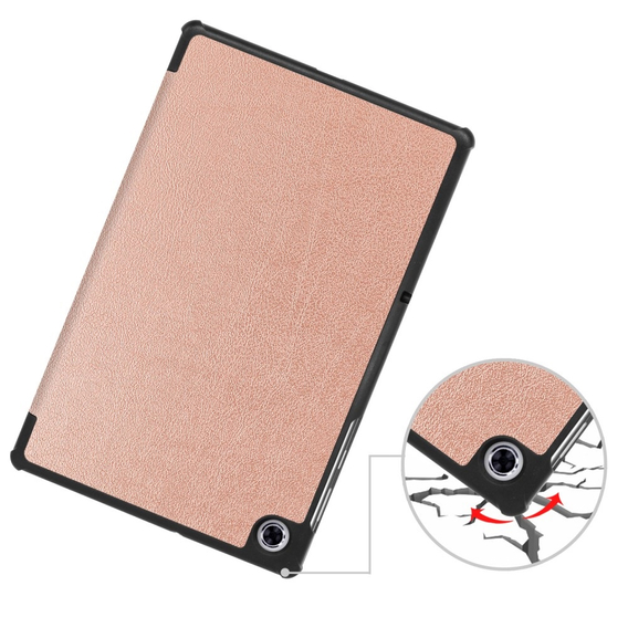 Pouzdro pro Lenovo Tab M10 Plus TB-X606F, Smartcase, růžové rose gold