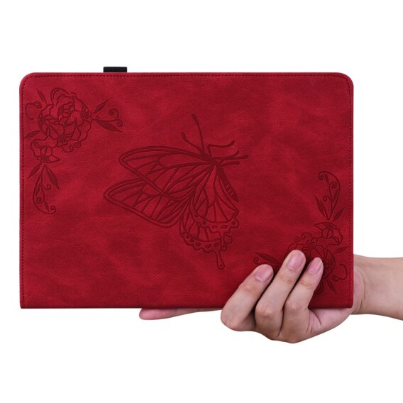 Pouzdro pro Lenovo Tab M11, Butterfly, červené