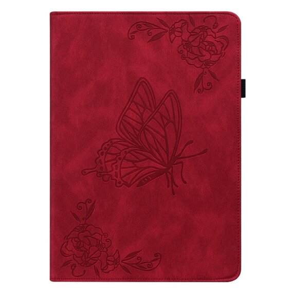 Pouzdro pro Lenovo Tab M11, Butterfly, červené