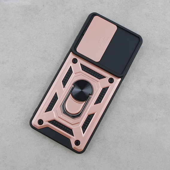 Pouzdro pro Motorola Edge 40, CamShield Slide, růžové rose gold