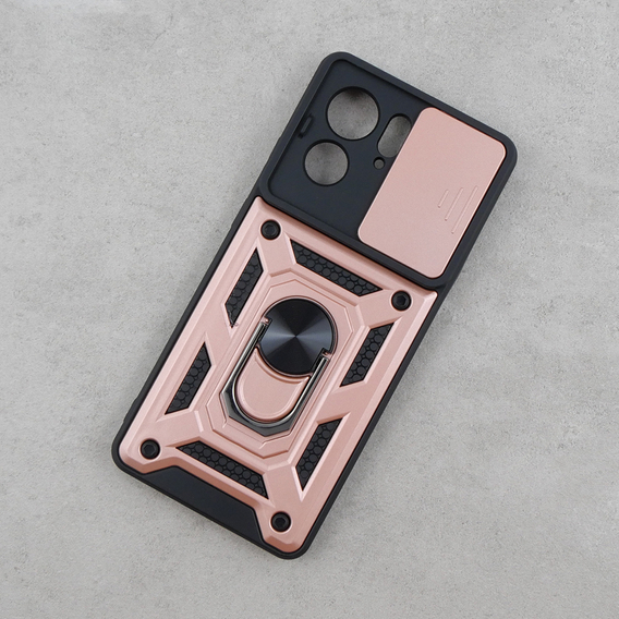 Pouzdro pro Motorola Edge 40, CamShield Slide, růžové rose gold