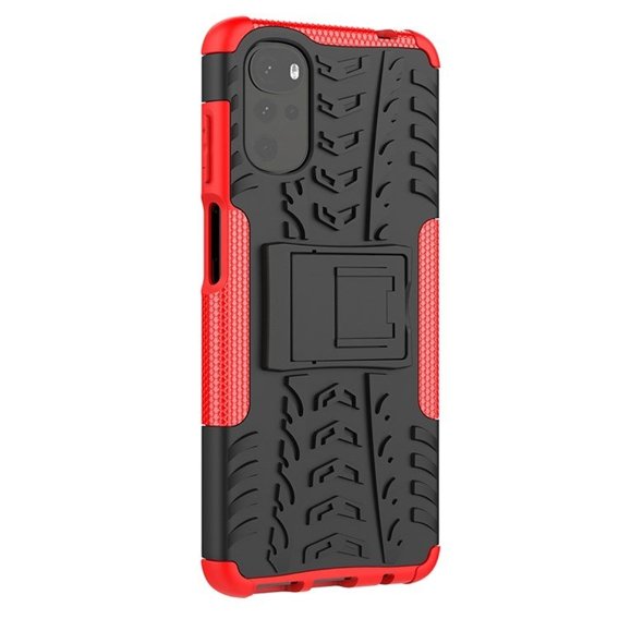 Pouzdro pro Motorola Moto G22, Tire Armor, červené