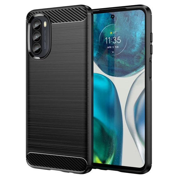 Pouzdro pro Motorola Moto G52 / G82 5G, Carbon, černé