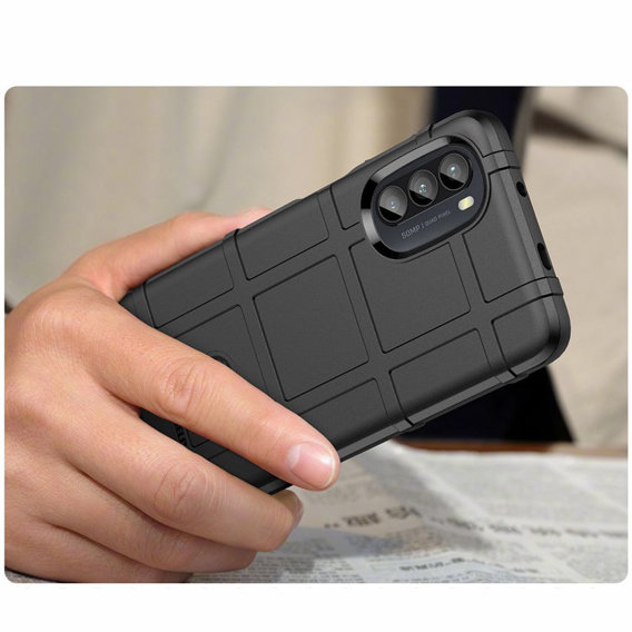 Pouzdro pro Motorola Moto G52 / G82 5G, Rugged Shield, černé