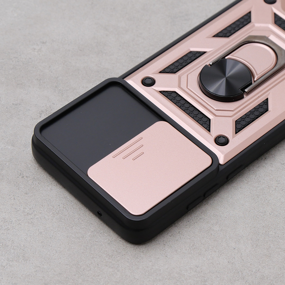 Pouzdro pro Motorola Moto G84 5G, CamShield Slide, růžové rose gold