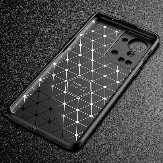 Pouzdro pro OnePlus Nord 2T 5G, Carbon Gel Case, černé