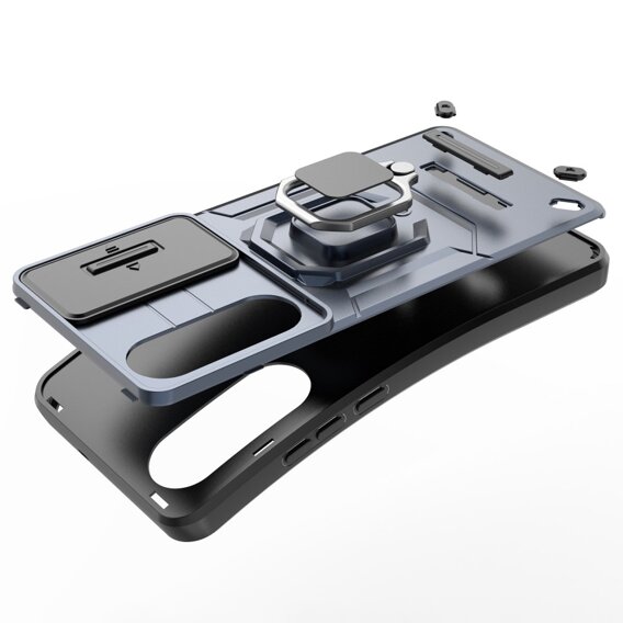 Pouzdro pro OnePlus Nord CE4 Lite, KickStand Camera Lens, černé