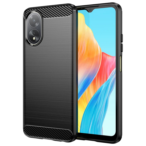 Pouzdro pro Oppo A38 4G / Oppo A18 4G, Carbon, černé