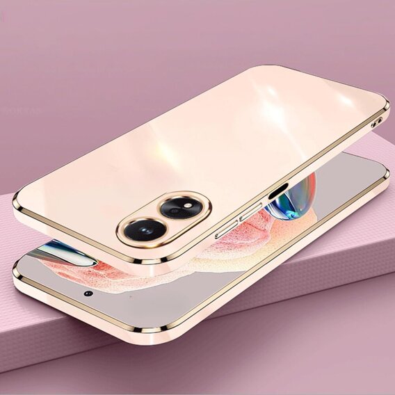 Pouzdro pro Oppo A38 4G / Oppo A18 4G, Glamour CamShield, růžové rose gold