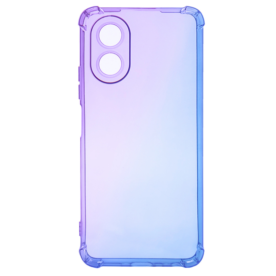 Pouzdro pro Oppo A38 4G / Oppo A18 4G, Gradient Dropproof, Fialová / modrá