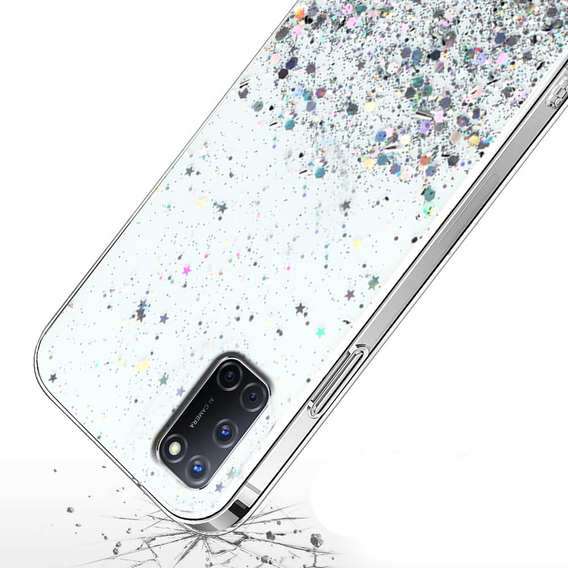 Pouzdro pro Oppo A52 / A92 / A72, Glittery, průhledné