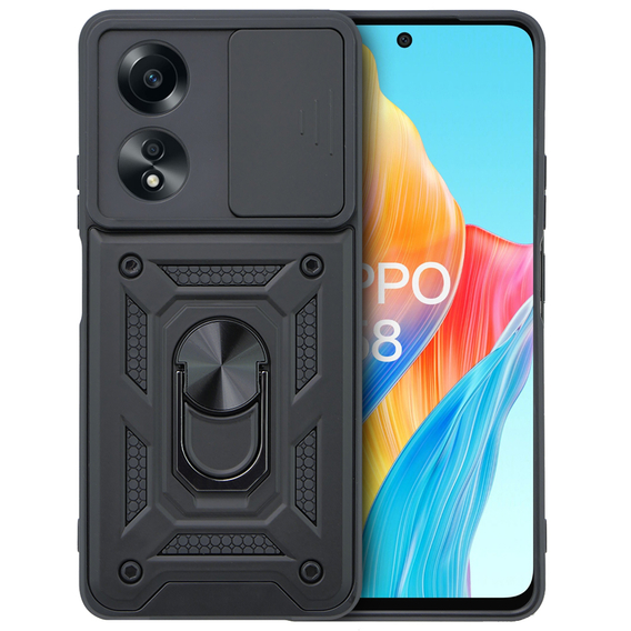 Pouzdro pro Oppo A58 4G, CamShield Slide, černé