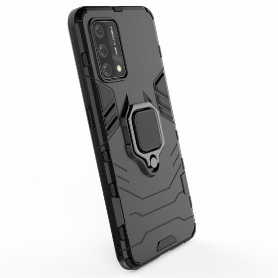 Pouzdro pro Oppo A74 4G, Kickstand Ring, černé