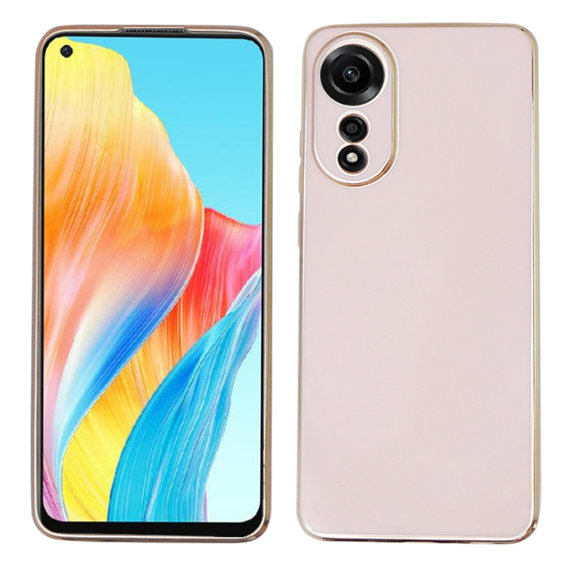 Pouzdro pro Oppo A78 4G, Glamour CamShield, růžové rose gold