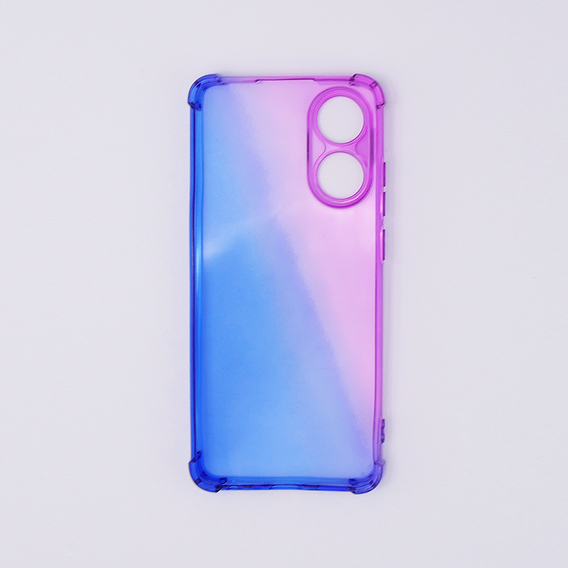 Pouzdro pro Oppo A78 4G, Gradient Dropproof, Fialová / modrá