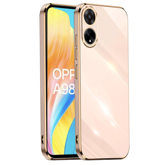 Pouzdro pro Oppo A98 5G, Glamour CamShield, růžové rose gold