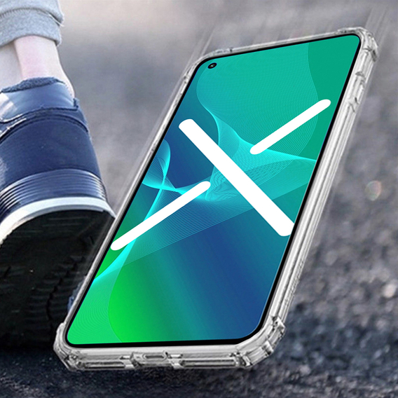 Pouzdro pro Oppo Find X5 Pro, Dropproof, průhledné