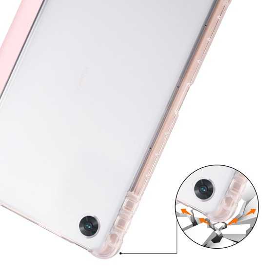 Pouzdro pro Oppo Pad Air, Smartcase Hybrid, se slotem na stylus, růžové