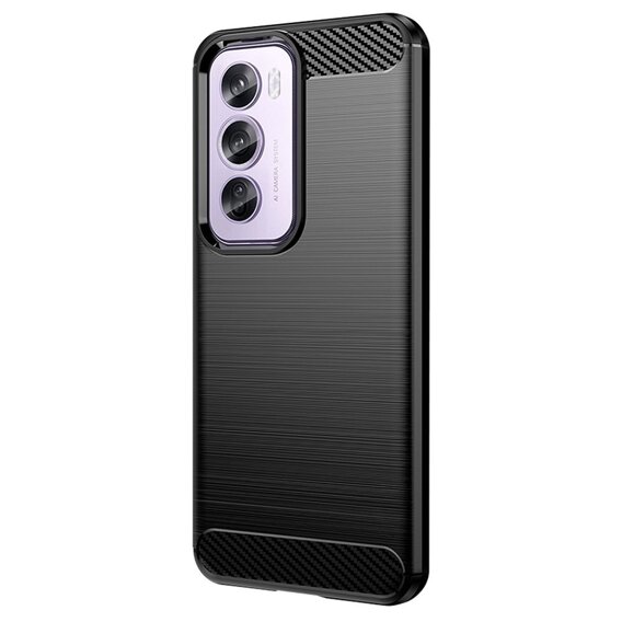 Pouzdro pro Oppo Reno 12 Pro, Carbon, černé