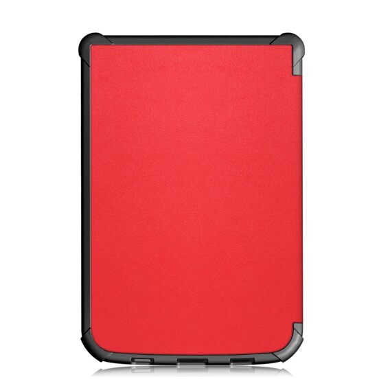 Pouzdro pro PocketBook Touch Lux 4 5 606 616 627 628 632 633, Smartcase, červené