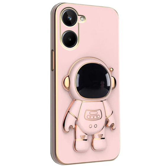 Pouzdro pro Realme 10 4G, Astronaut, růžové